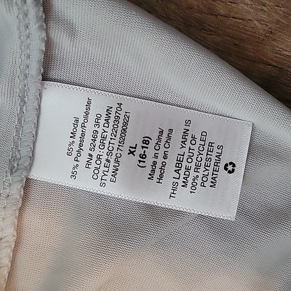 Light grey scoop tee - Picture 3 of 4